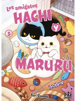 Los Amigatos Hachi y Mururu 03 de Pika Ediciones en Mangas | La Cueva Roja
