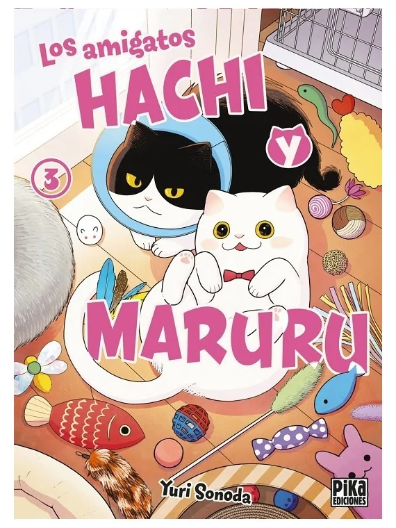 Los Amigatos Hachi y Mururu 03 de Pika Ediciones en Mangas | La Cueva Roja