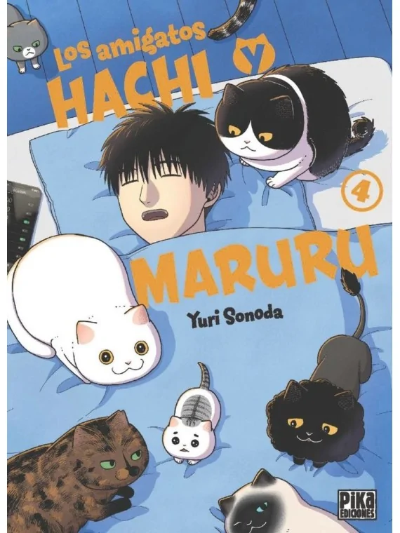Los Amigatos Hachi y Mururu 04 de Pika Ediciones en Mangas | La Cueva Roja