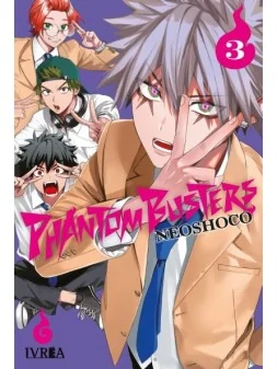 Phantom Busters 03 de Editorial Livrea en Mangas | La Cueva Roja