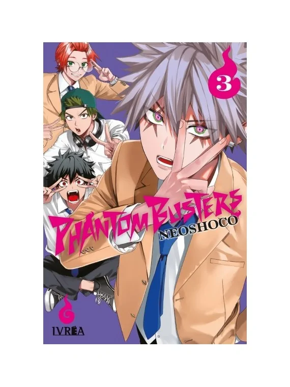 Phantom Busters 03 de Editorial Livrea en Mangas | La Cueva Roja
