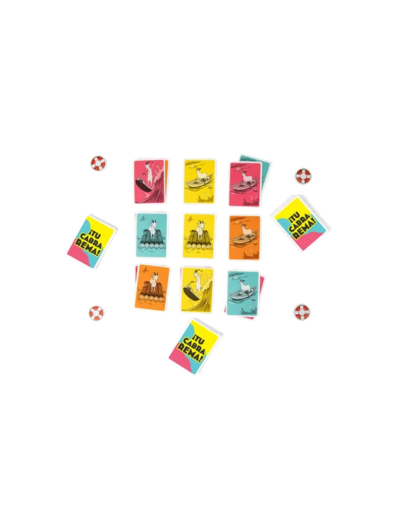 ¡Tu Cabra Rema! de Exploding Kittens en Juegos de Cartas | La Cueva Roja