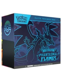 Pokemon TCG: ETB Caja de Entrenador Elite Pokemon Megaevolución Fuegos Fantasmales (ES) de Bandai en Pokemon TCG | La Cueva Roja