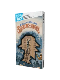Unlock! Mini En la cabeza de Sherlock Holmes de Space Cowboys en Juegos de Cartas | La Cueva Roja
