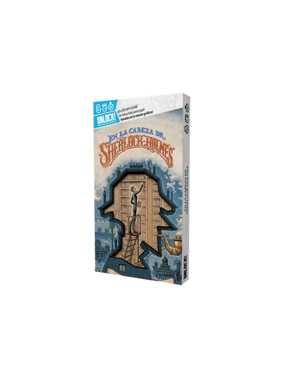 Unlock! Mini En la cabeza de Sherlock Holmes de Space Cowboys en Juegos de Cartas | La Cueva Roja