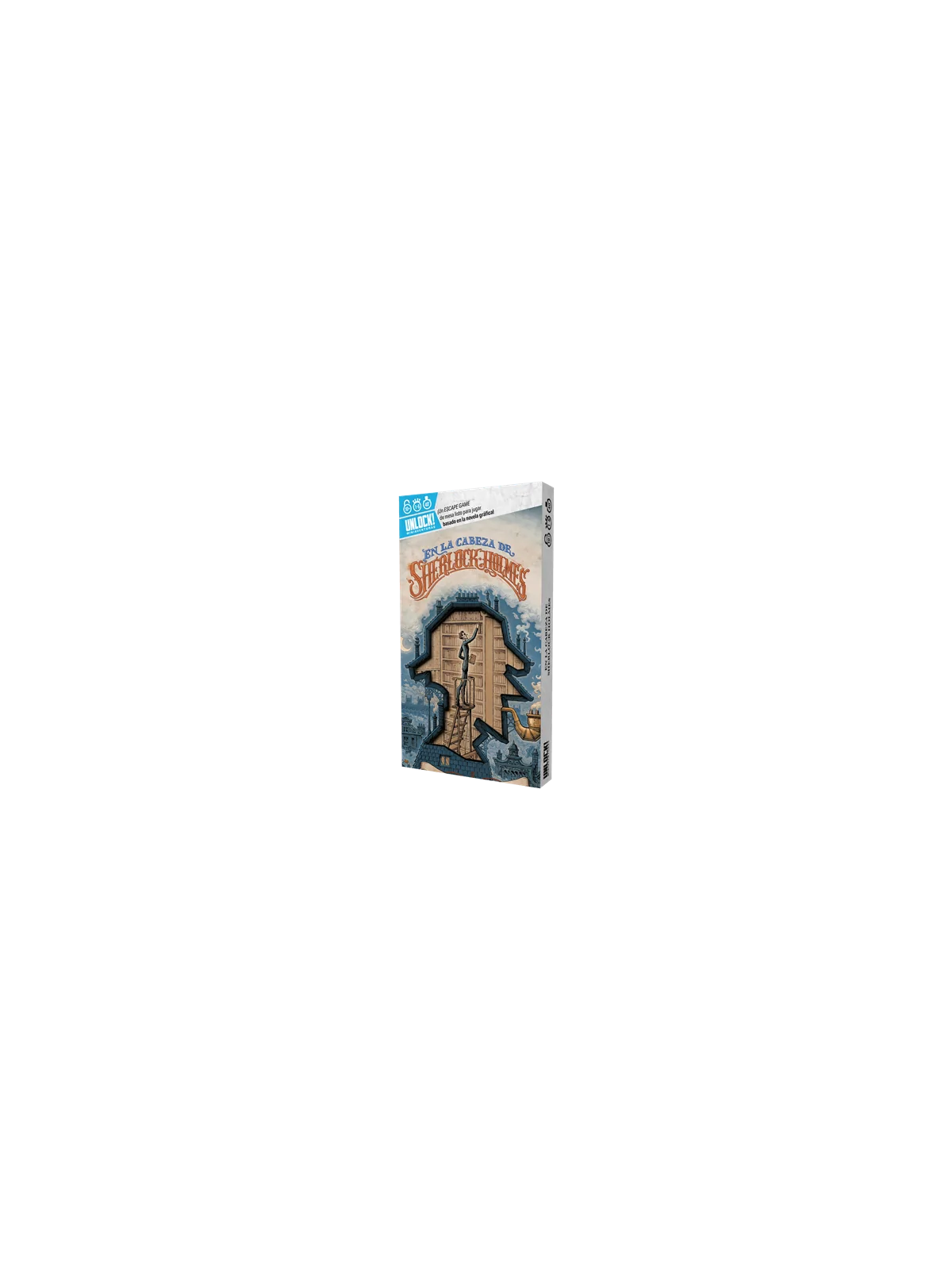 Unlock! Mini En la cabeza de Sherlock Holmes de Space Cowboys en Juegos de Cartas | La Cueva Roja