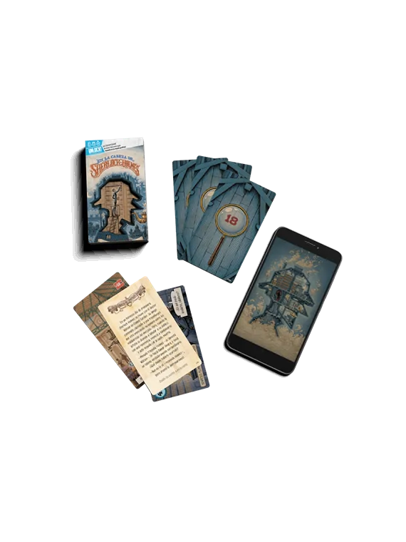 Unlock! Mini En la cabeza de Sherlock Holmes de Space Cowboys en Juegos de Cartas | La Cueva Roja