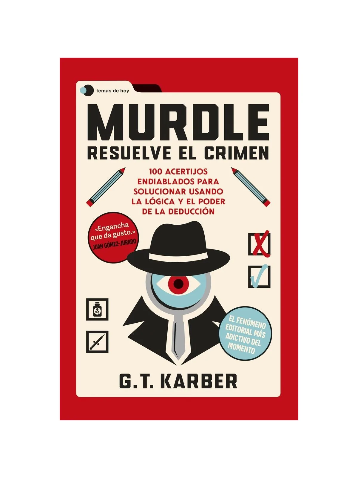 Murdle: Resuelve el Crimen de Temas de Hoy Ediciones en Novelas | La Cueva Roja