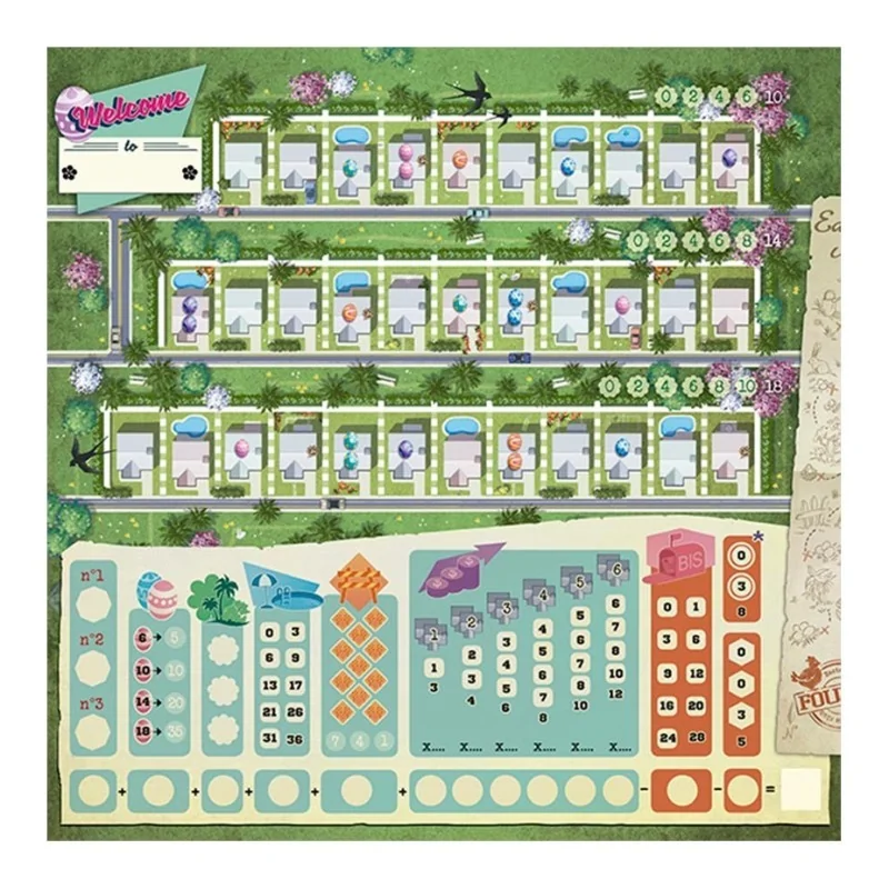 Welcome Hacia el Perfecto Hogar: Huevos de Pascua y Guerra Atómica de SD GAMES en Juegos de Cartas | La Cueva Roja