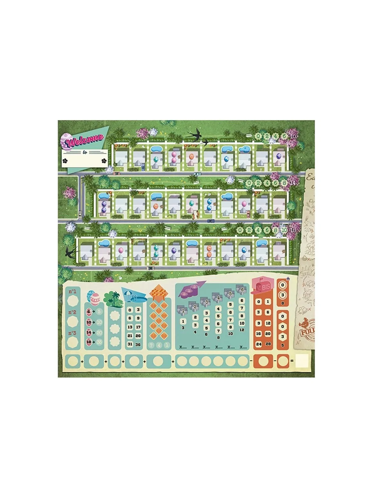Welcome Hacia el Perfecto Hogar: Huevos de Pascua y Guerra Atómica de SD GAMES en Juegos de Cartas | La Cueva Roja