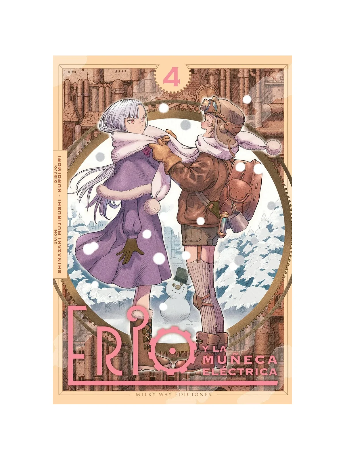Erio y la Muñeca Eléctrica 04 de Milky Way Ediciones en Mangas | La Cueva Roja