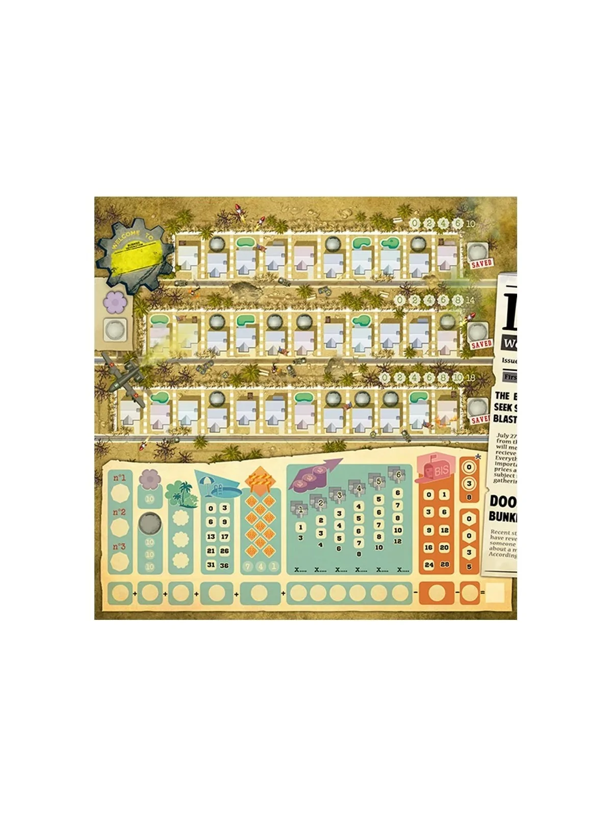 Welcome Hacia el Perfecto Hogar: Huevos de Pascua y Guerra Atómica de SD GAMES en Juegos de Cartas | La Cueva Roja