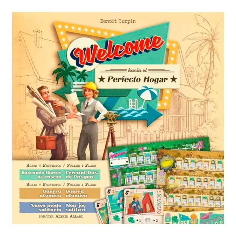 Welcome Hacia el Perfecto Hogar: Huevos de Pascua y Guerra Atómica de SD GAMES en Juegos de Cartas | La Cueva Roja