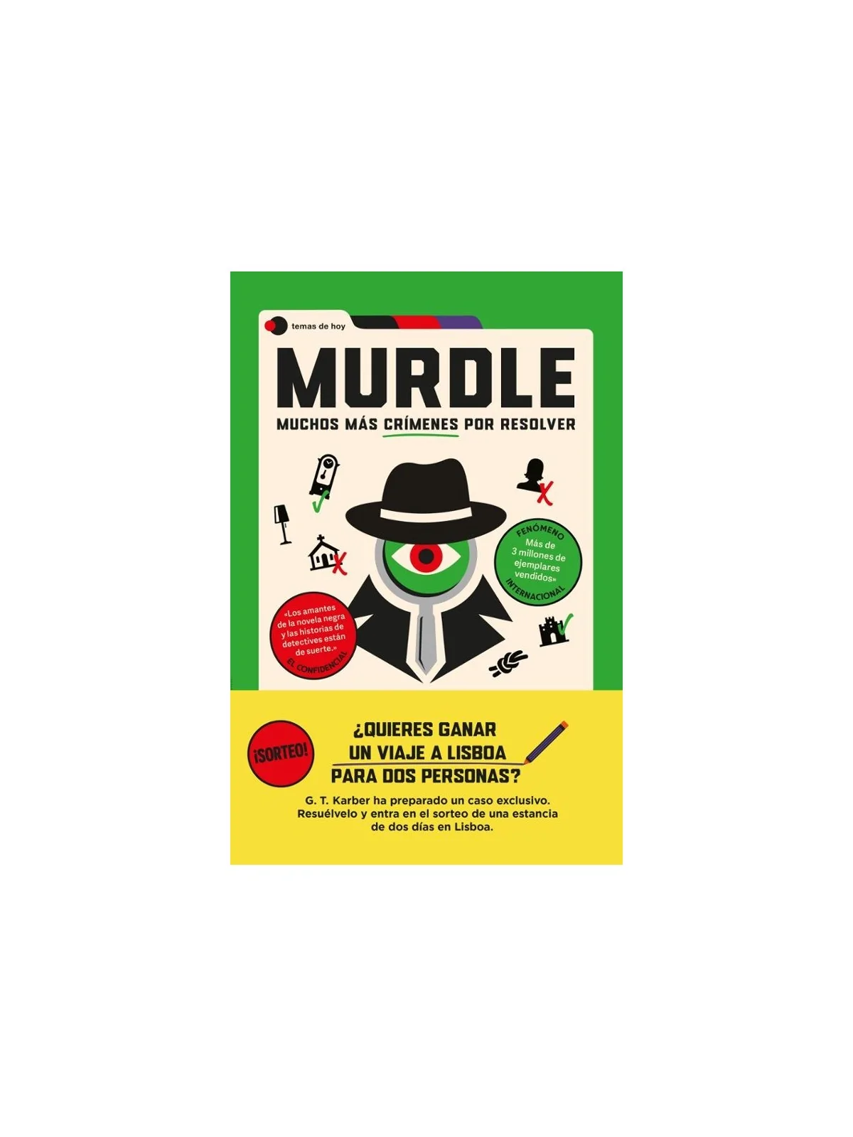 Murdle: Muchos más Crímenes por Resolver de Temas de Hoy Ediciones en Novelas | La Cueva Roja