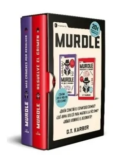 Estuche Murdle: Vol.1 + Vol.2 + Libreta de Deducciones de Temas de Hoy Ediciones en Novelas | La Cueva Roja