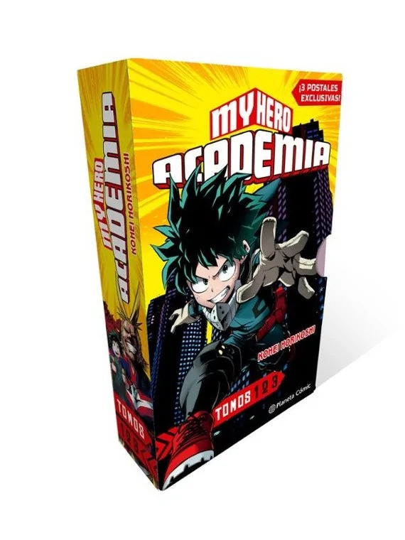 Starter Set My Hero Academia 01 + 02 + 03 de Planeta Comic en Mangas | La Cueva Roja