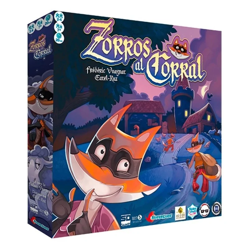 Zorros al Corral de SD GAMES en Juegos de Tablero | La Cueva Roja