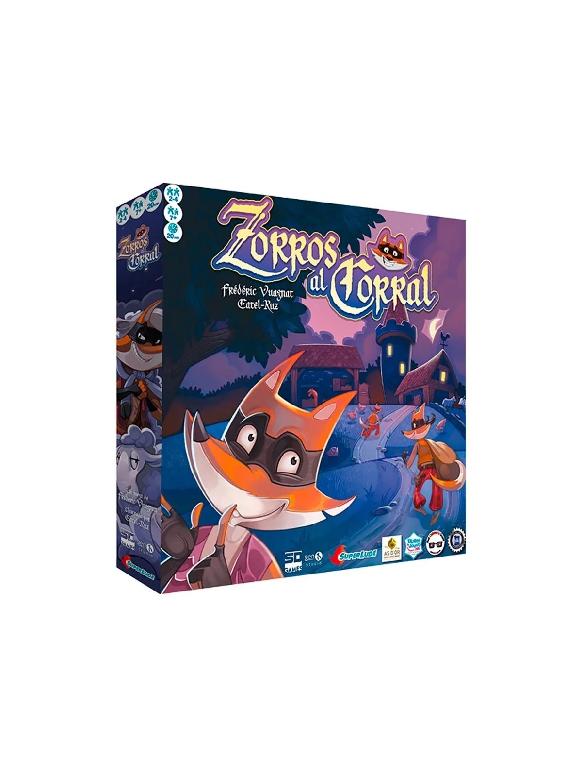 Zorros al Corral de SD GAMES en Juegos de Tablero | La Cueva Roja