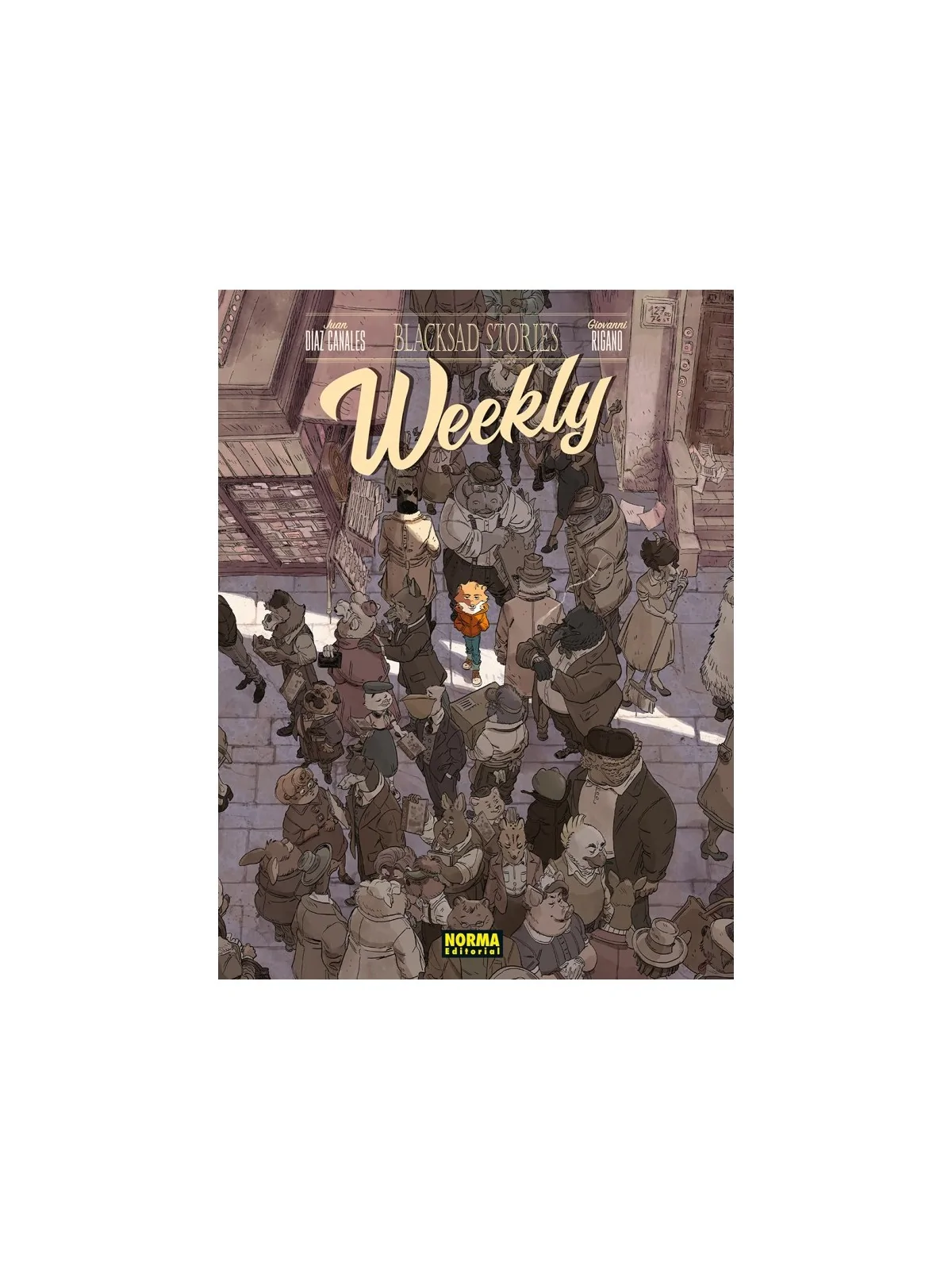 Blacksad Stories: Weefly de Norma Editorial en Cómics Europeo | La Cueva Roja