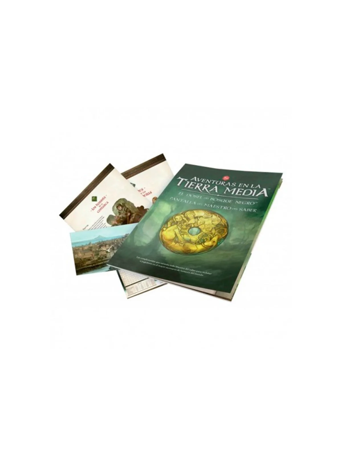 Aventuras de la Tierra Media - El Dosel del Bosque Negro y Pantalla del Maestro del Saber de Devir en Juegos de Rol | La Cueva R