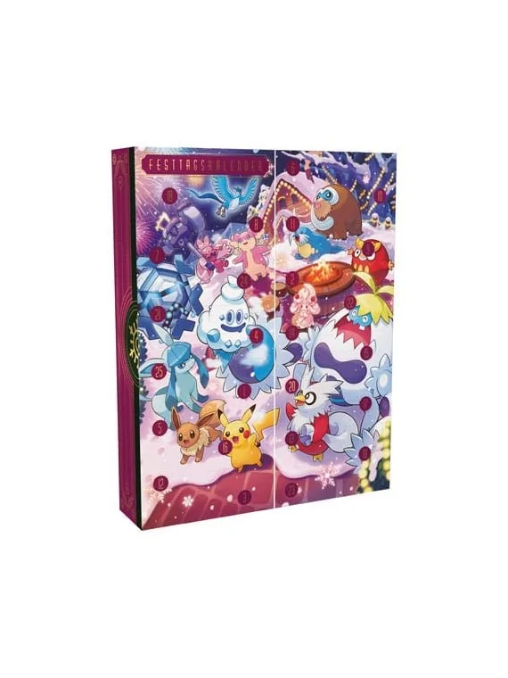 Pokémon TCG Calendario de Adviento 2025 (Ingles) de Bandai en Pokemon TCG | La Cueva Roja