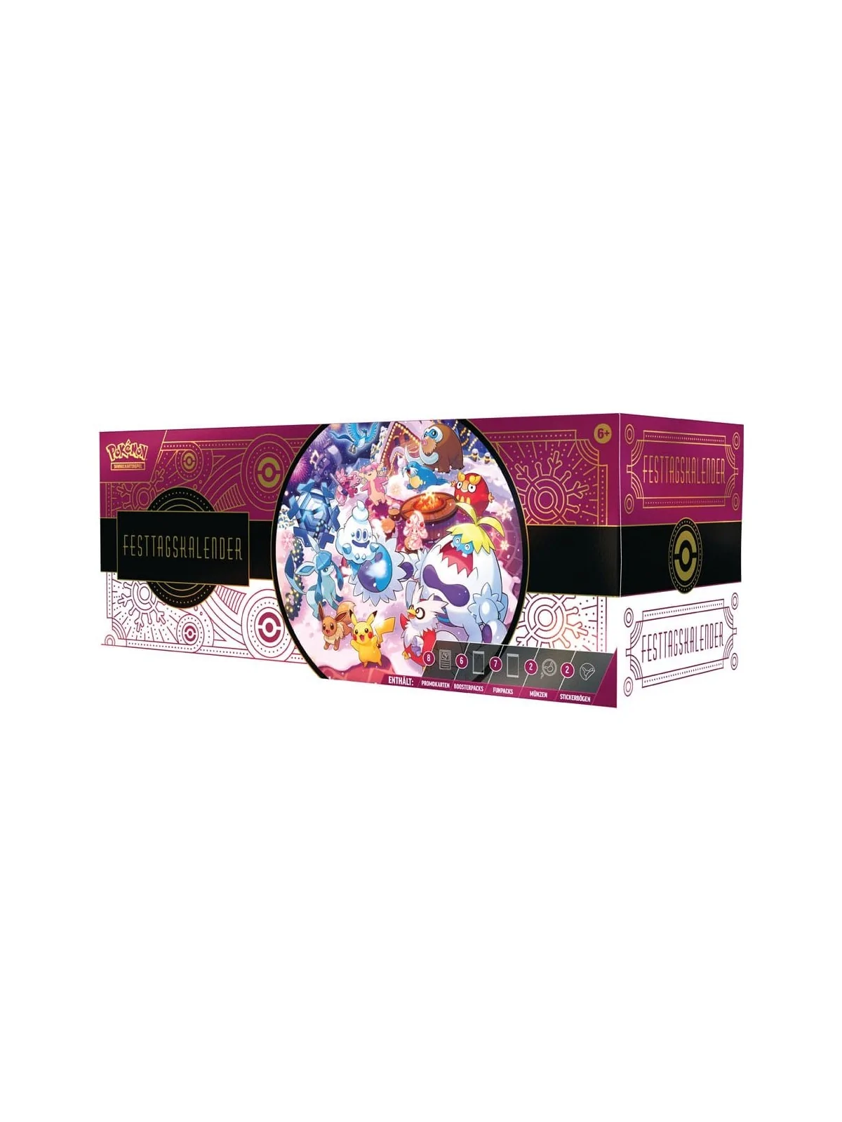 Pokémon TCG Calendario de Adviento 2025 (Ingles) de Bandai en Pokemon TCG | La Cueva Roja