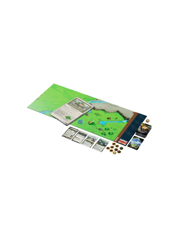 Aventuras en Villa Pegatina de Unexpected Games en Juegos de Tablero | La Cueva Roja