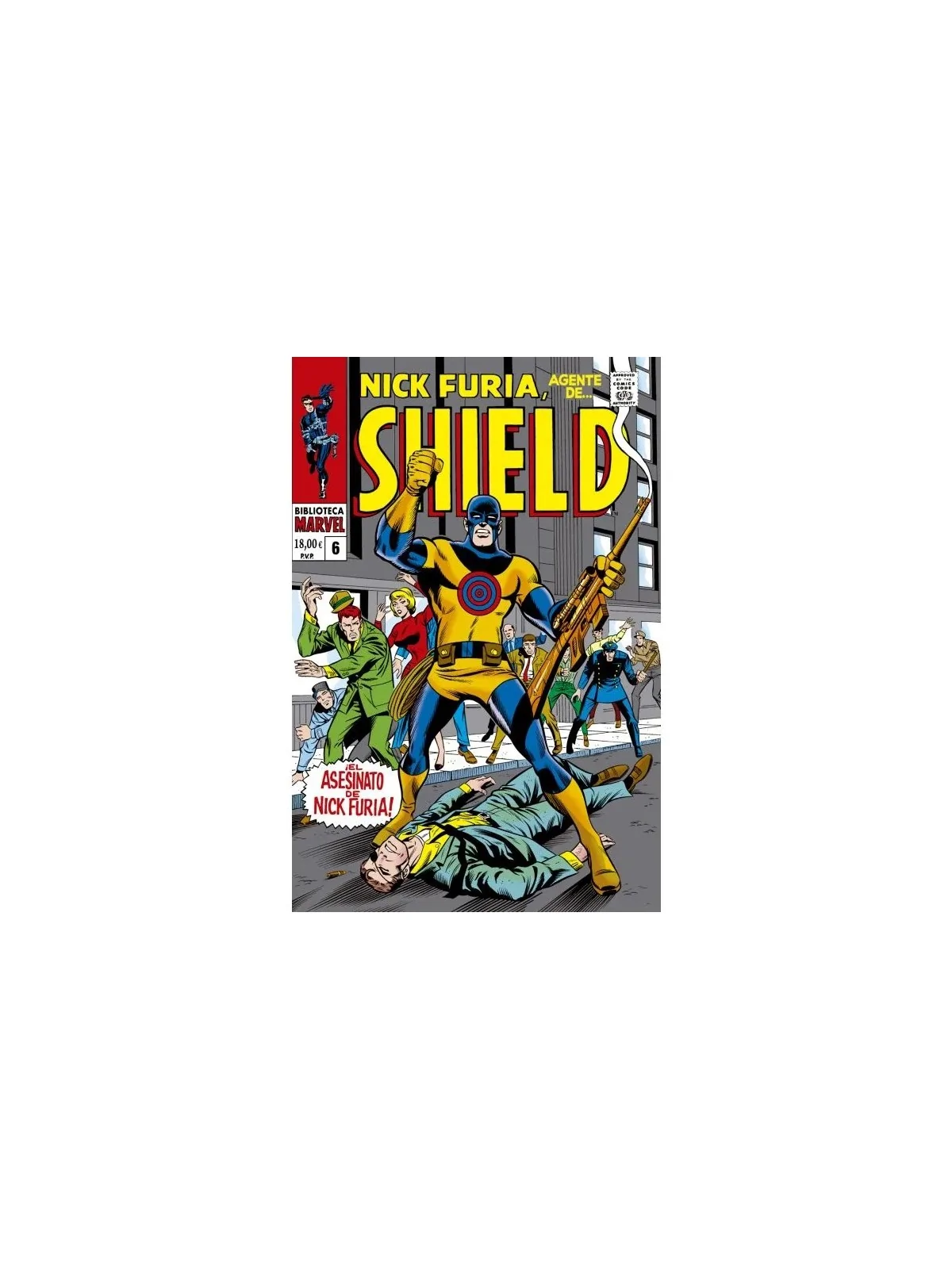 Biblioteca Marvel 107: Nick Furia, Agente de S.H.I.E.L.D 6 de Panini Comics en Cómics Americano | La Cueva Roja