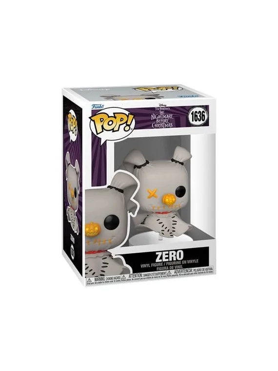 Funko POP! Pesadilla Antes de Navidad: Zero Patchwork (1636) de Funko en Funko Pop | La Cueva Roja
