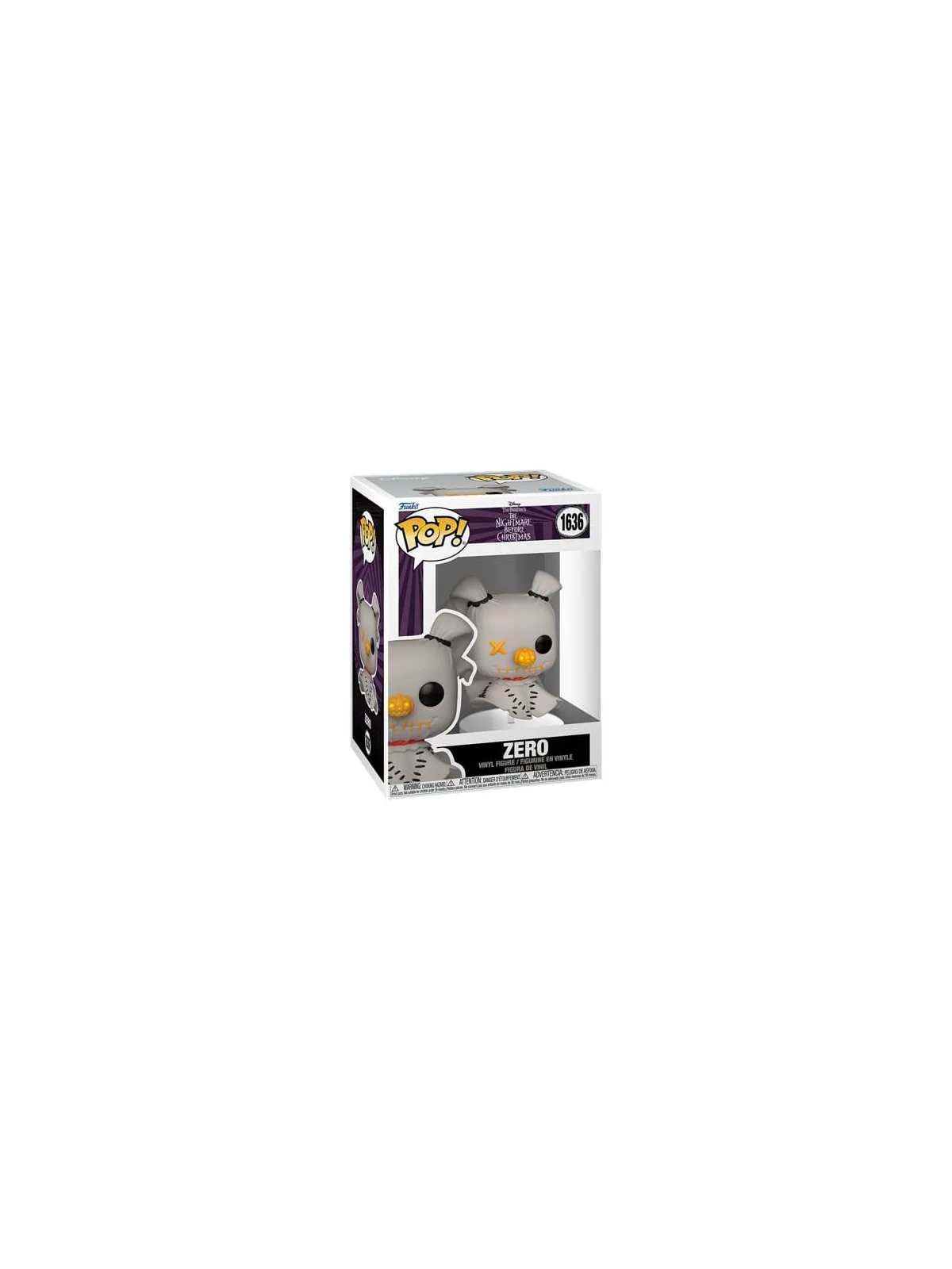 Funko POP! Pesadilla Antes de Navidad: Zero Patchwork (1636) de Funko en Funko Pop | La Cueva Roja