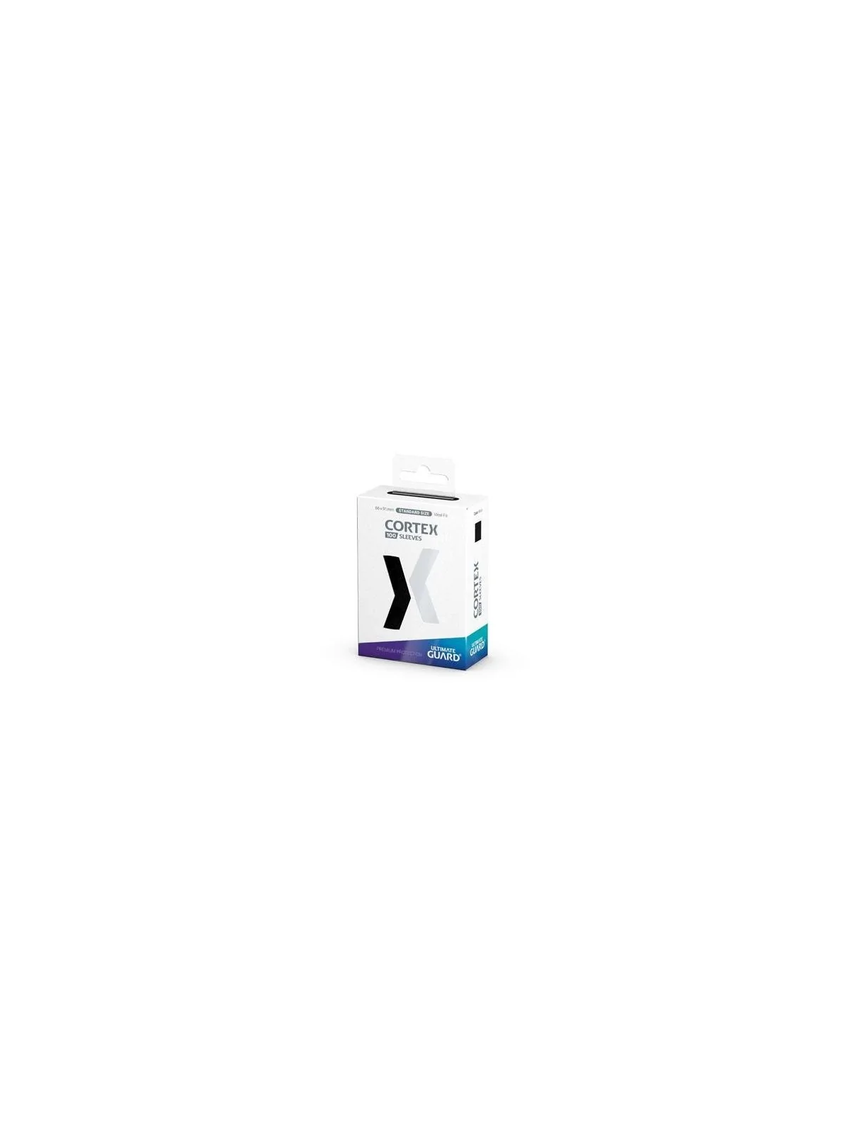 Ultimate Guard Cortex Sleeves Tamaño Estándar Negro (100) de Ultimate Guard en Fundas | La Cueva Roja