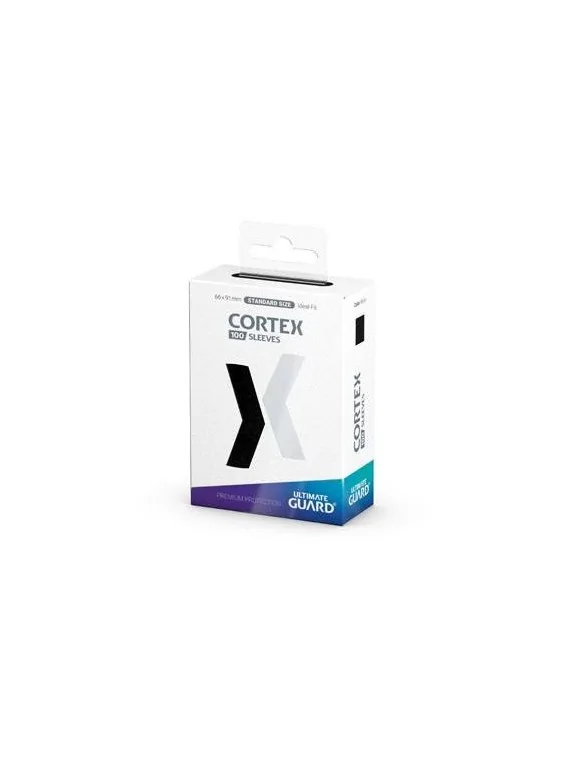 Ultimate Guard Cortex Sleeves Tamaño Estándar Negro (100) de Ultimate Guard en Fundas | La Cueva Roja
