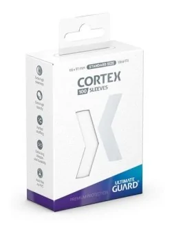 Ultimate Guard Cortex Sleeves Tamaño Estándar Blanco (100) de Ultimate Guard en Fundas | La Cueva Roja