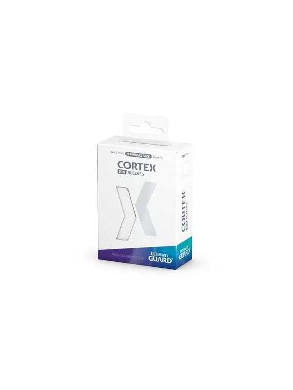 Ultimate Guard Cortex Sleeves Tamaño Estándar Blanco (100) de Ultimate Guard en Fundas | La Cueva Roja