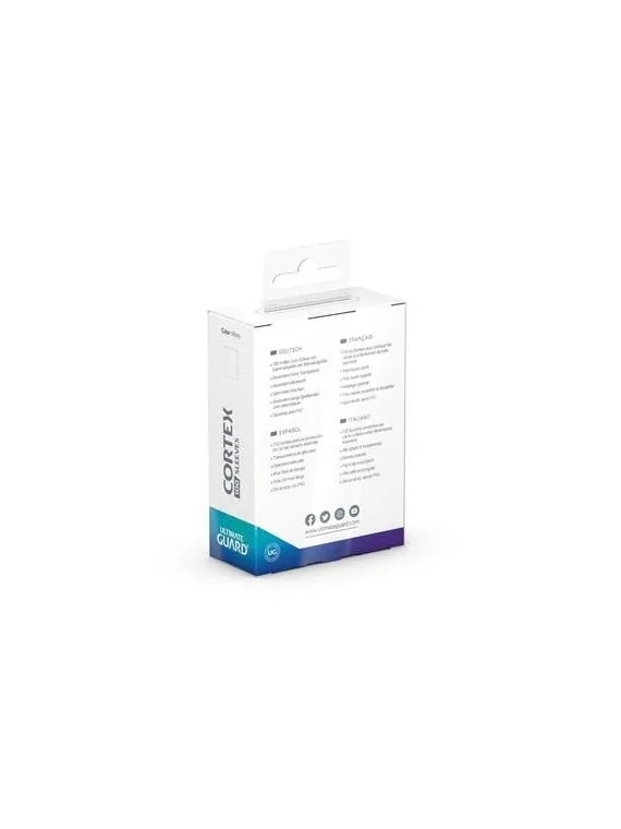 Ultimate Guard Cortex Sleeves Tamaño Estándar Blanco (100) de Ultimate Guard en Fundas | La Cueva Roja
