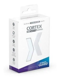 Ultimate Guard Cortex Sleeves Tamaño Estándar Transparente Mate (100) de Ultimate Guard en Fundas | La Cueva Roja