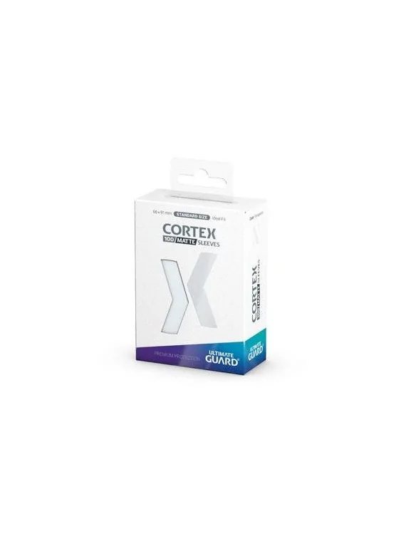 Ultimate Guard Cortex Sleeves Tamaño Estándar Transparente Mate (100) de Ultimate Guard en Fundas | La Cueva Roja