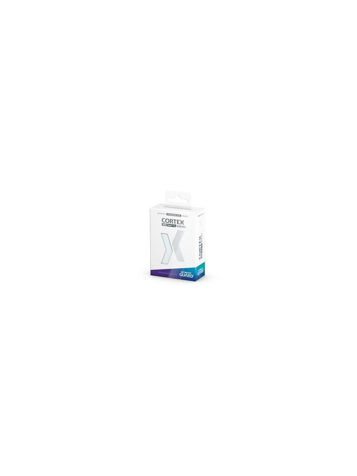 Ultimate Guard Cortex Sleeves Tamaño Estándar Transparente Mate (100) de Ultimate Guard en Fundas | La Cueva Roja