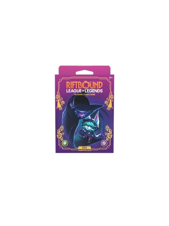 Riftbound: League of Legends TCG Unleashed Vault Champion Deck (Vex) de UVS Studio en Riftbound | La Cueva Roja