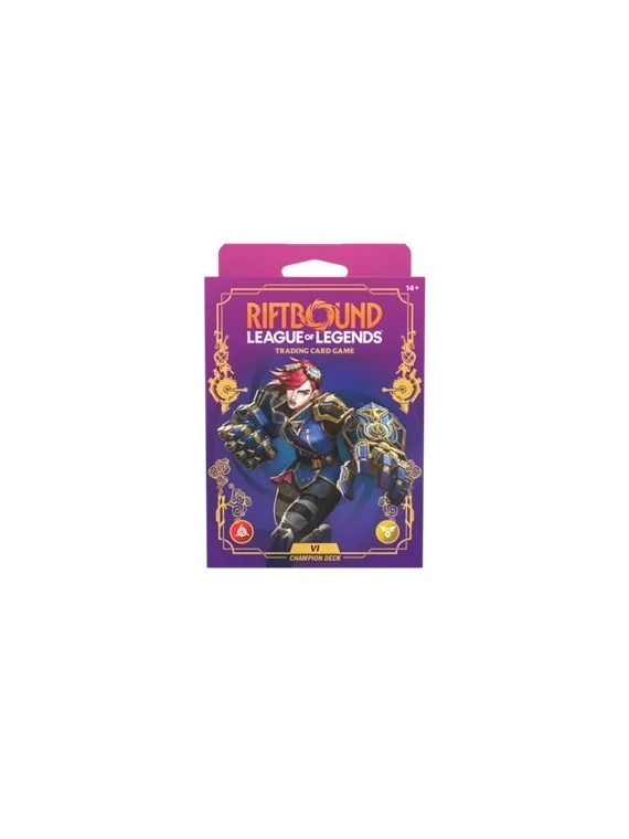 Riftbound: League of Legends TCG Unleashed Vault Champion Deck (VI) de UVS Studio en Riftbound | La Cueva Roja
