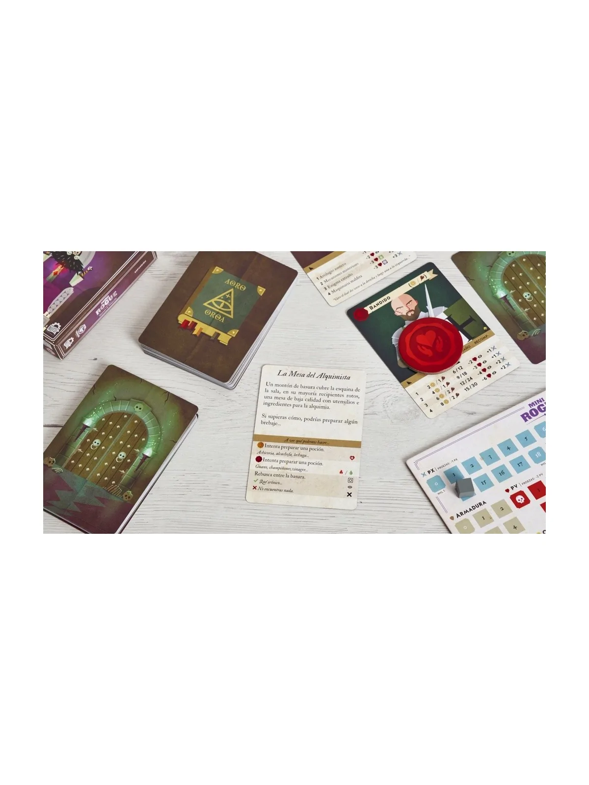 Mini Rogue: Abismos de Perdición de Tranjis Games en Juegos de Tablero | La Cueva Roja