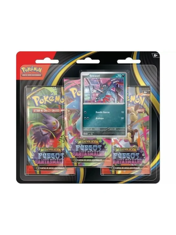 Pokemon TCG: Fuegos Fantamales (Blister Pack de 3 Sobres) de Bandai en Pokemon TCG | La Cueva Roja