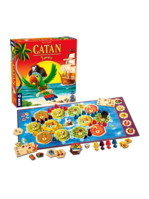 Catan Junior de Devir en Juegos de Tablero | La Cueva Roja