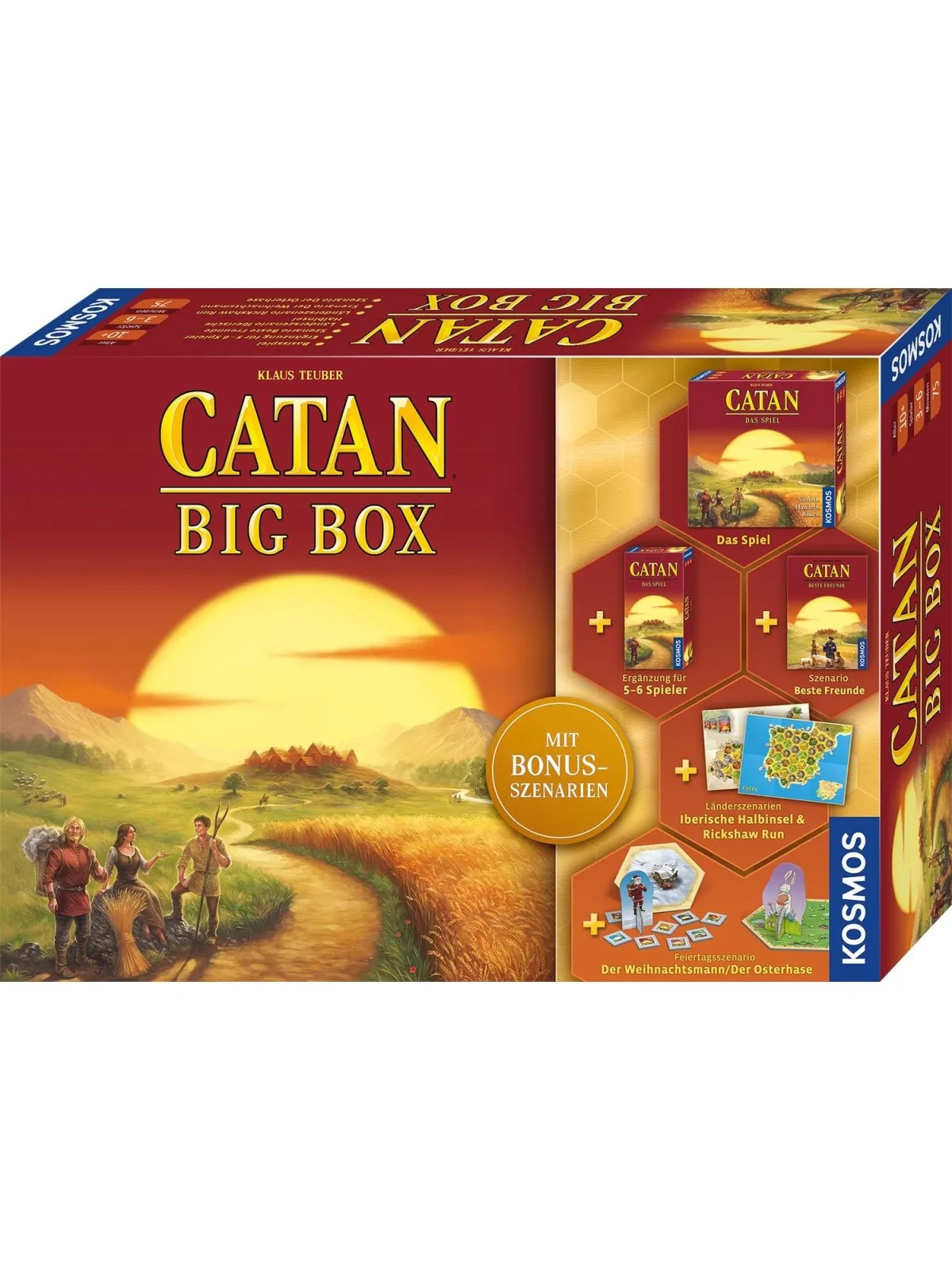 Catan Big Box de Devir en Juegos de Tablero | La Cueva Roja