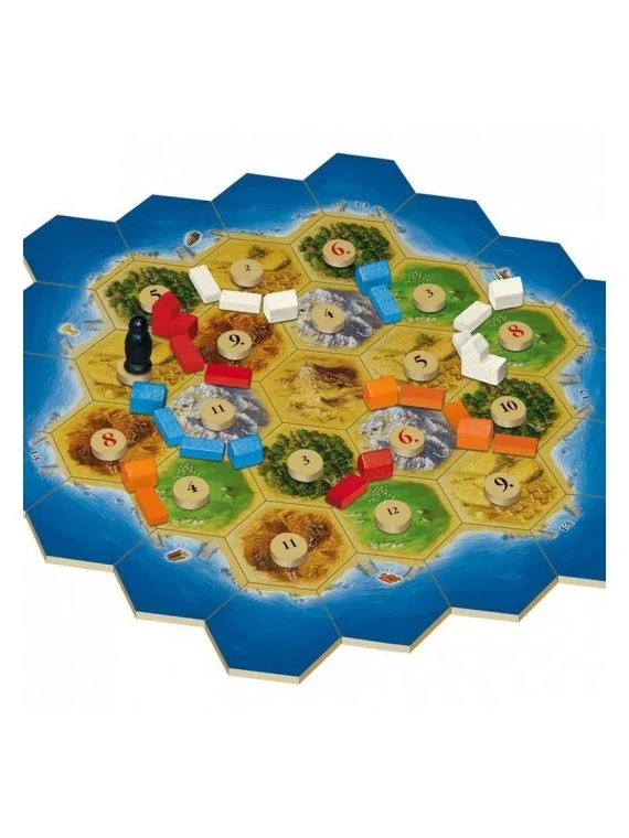 Catan de Devir en Juegos de Tablero | La Cueva Roja