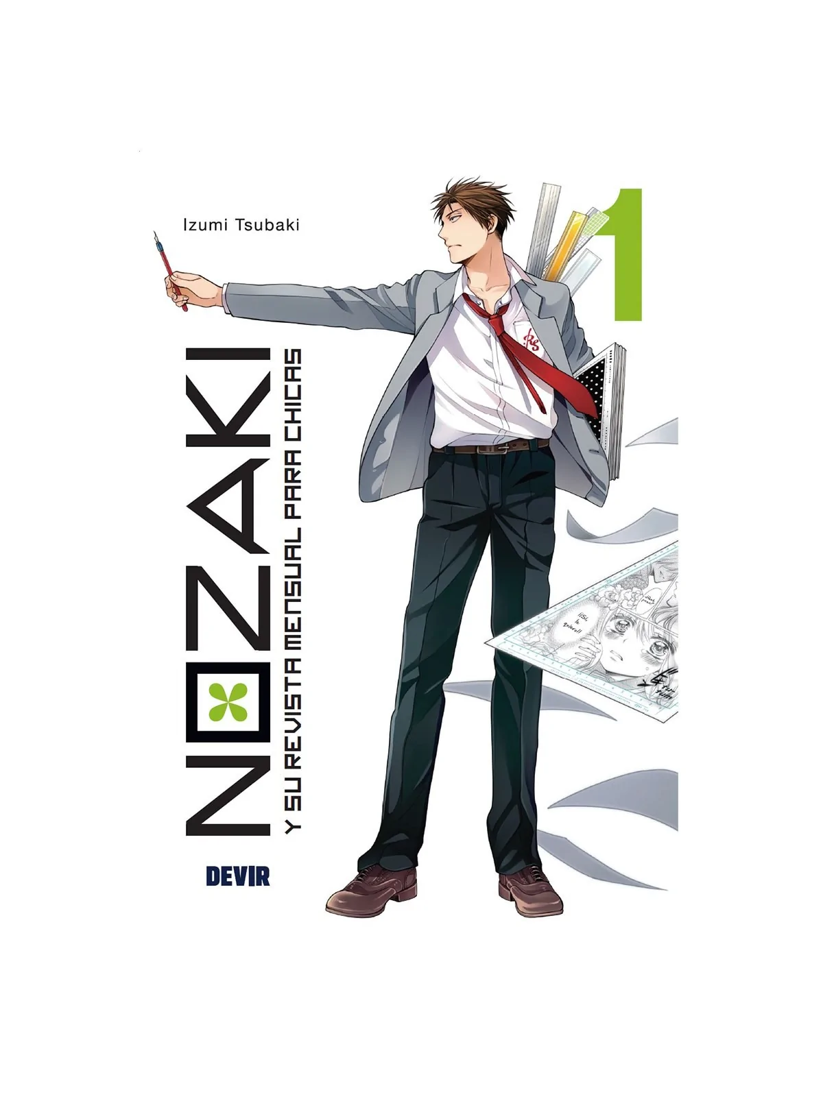 Nozaki y su Revista Mensual para Chicas 01 de Devir en Mangas | La Cueva Roja