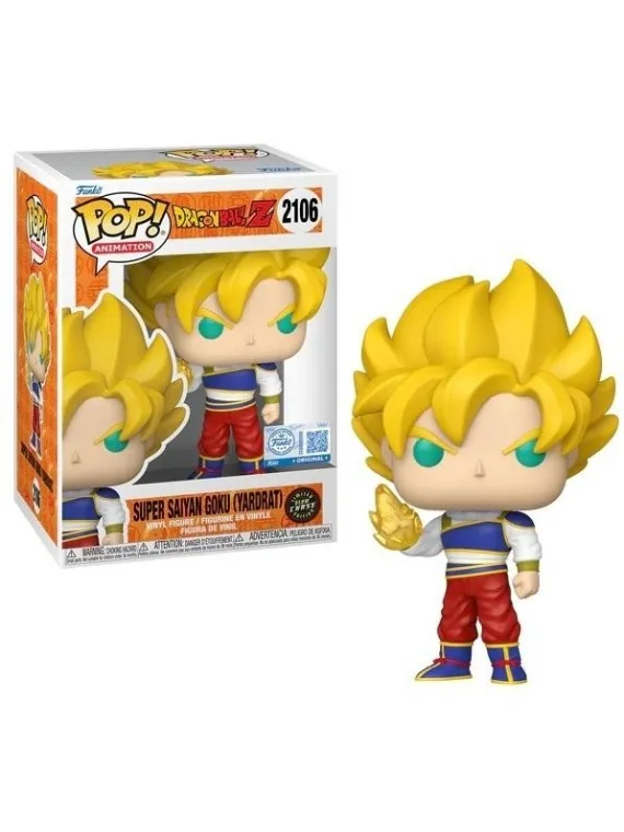 Funko POP! Dragon Ball Z: Super Saiyan Goku (Yardrat) Chase (2106) de Funko en Funko Pop | La Cueva Roja
