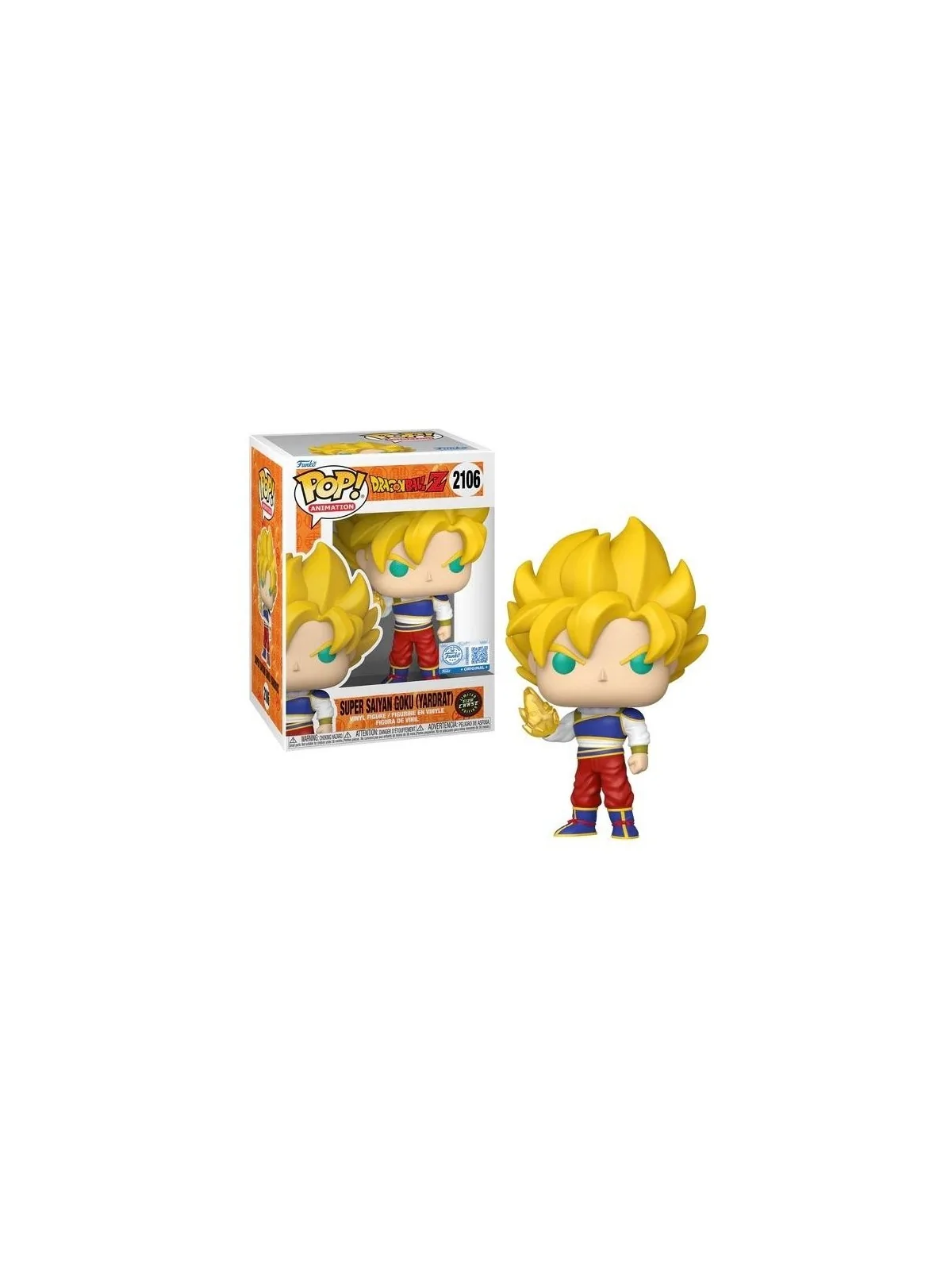Funko POP! Dragon Ball Z: Super Saiyan Goku (Yardrat) Chase (2106) de Funko en Funko Pop | La Cueva Roja