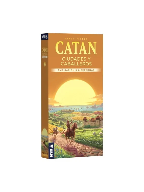 Catan: Ciudades y Caballeros 5-6 Jugadores de Devir en Juegos de Tablero | La Cueva Roja