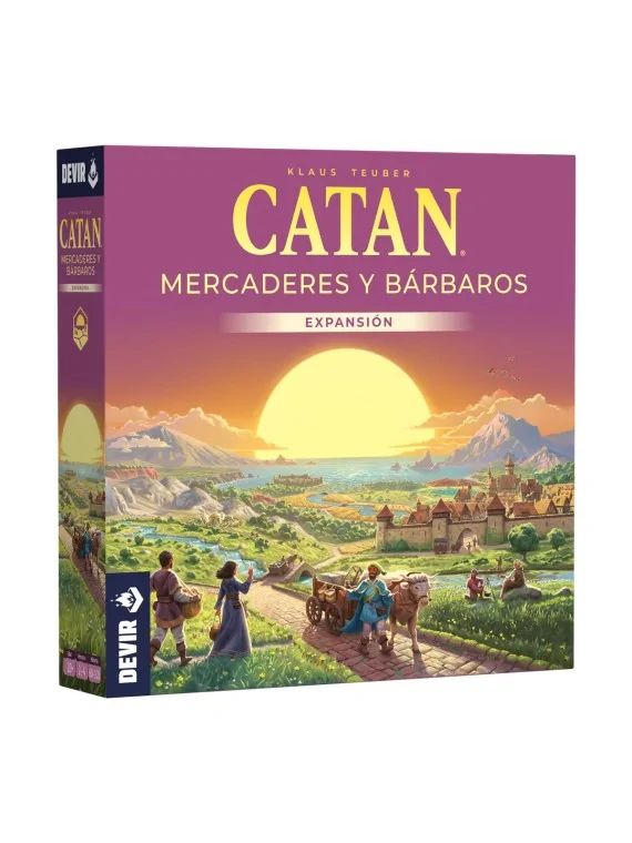 Catan: Mercaderes y Barbaros de Devir en Juegos de Tablero | La Cueva Roja